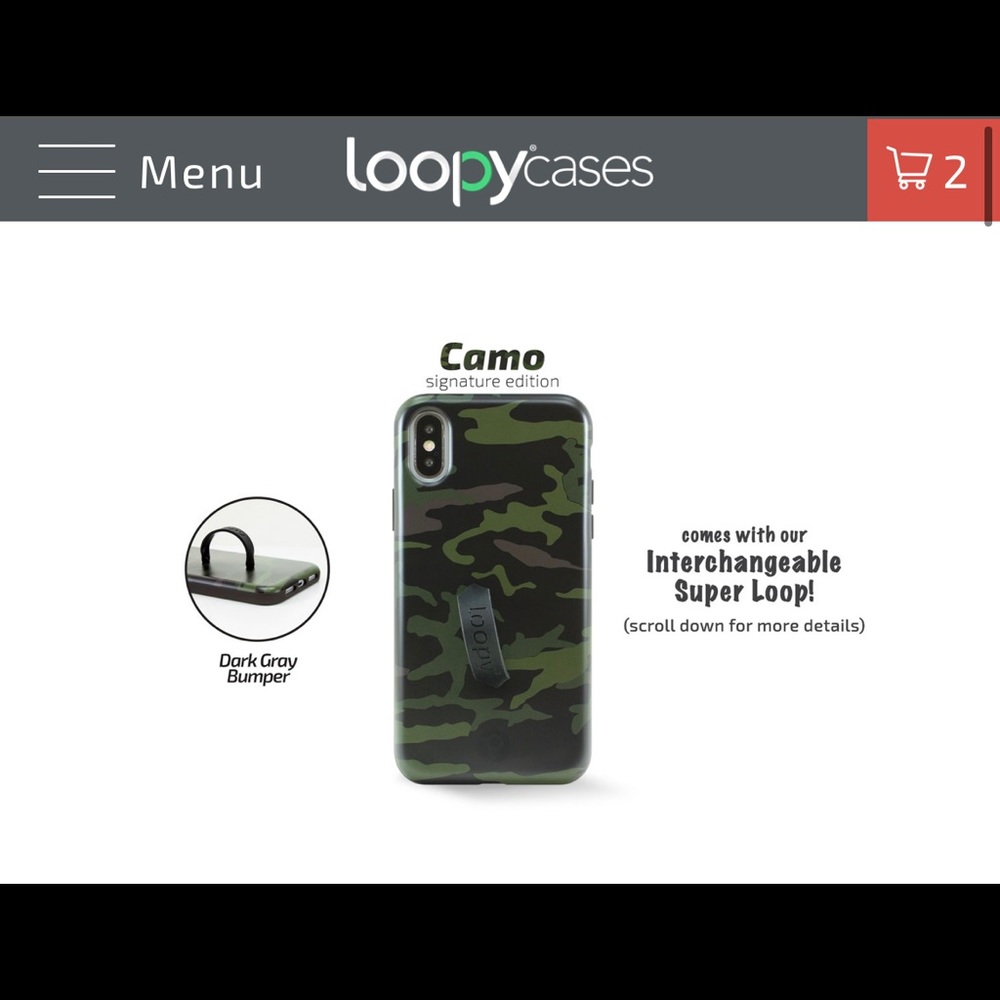 IPhone X/Xs Loopy Case